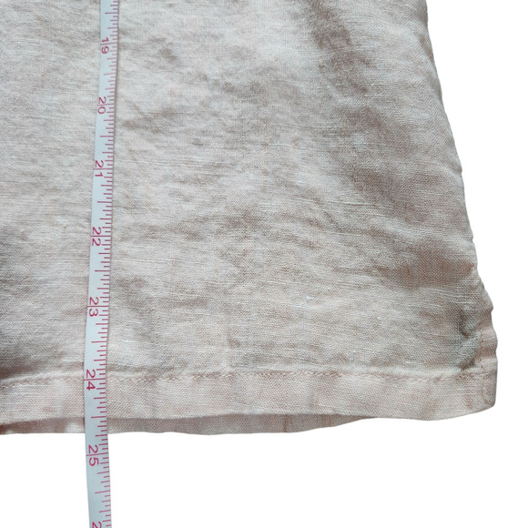 Joie peasant blouse linen light pink size L - Picture 7 of 7